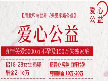 河池市捐卵助孕生子 爱心志愿者招募